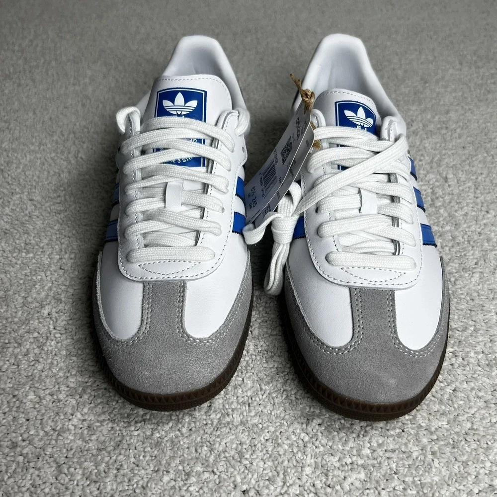 Adidas Samba OG AT&T Mens Size 7 White Blue New Box Limited Edition unisex